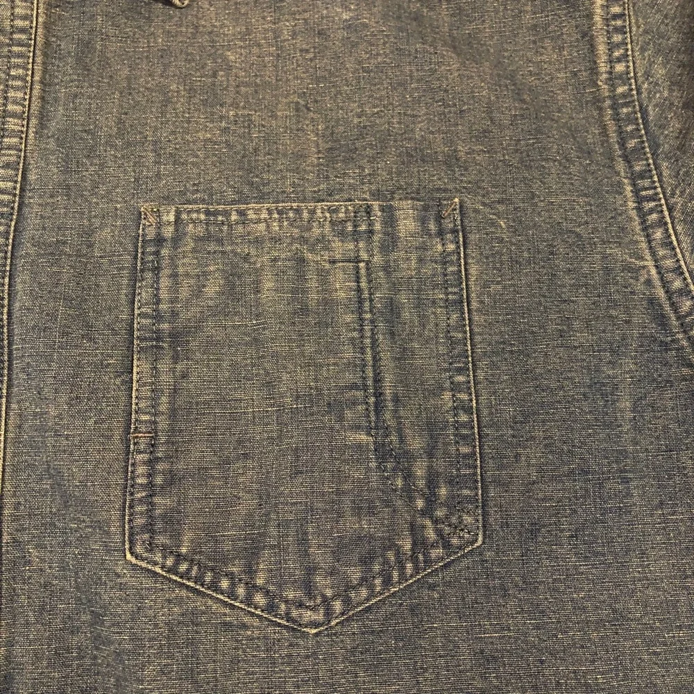 Ralph Lauren Double RRL Indigo Popover Workshirt M - Picture 6 of 13